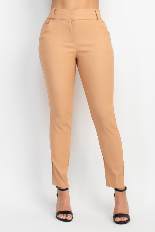 Formal pants in Coffee – Offbeat Boutique
