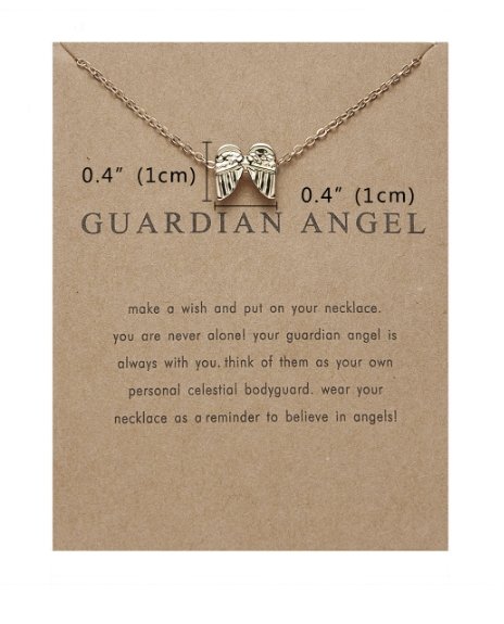 Angel Wings Necklace - Offbeat Boutique