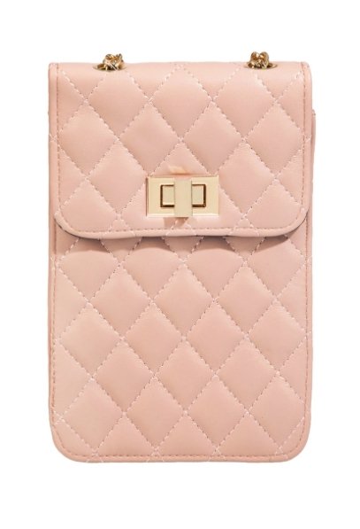 Baby Pink Crossbody Purse - Offbeat Boutique