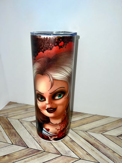Chucky Valentines Tumbler - Offbeat Boutique