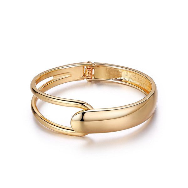 Gold Cuff Bracelet - Offbeat Boutique
