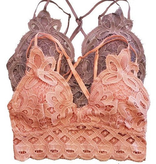 It's All Peachy Bralette Top - Offbeat Boutique