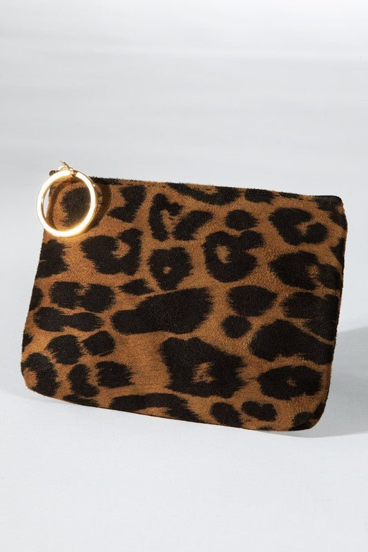 Leopard Card Bag - Offbeat Boutique