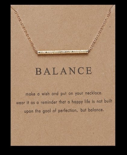 Perfect Balance Necklace - Offbeat Boutique