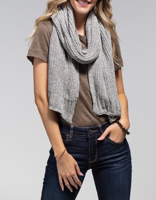 Soft Knit Scarf - Offbeat Boutique