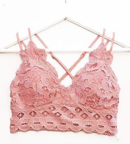 Sunset Rose Bralette Top - Offbeat Boutique